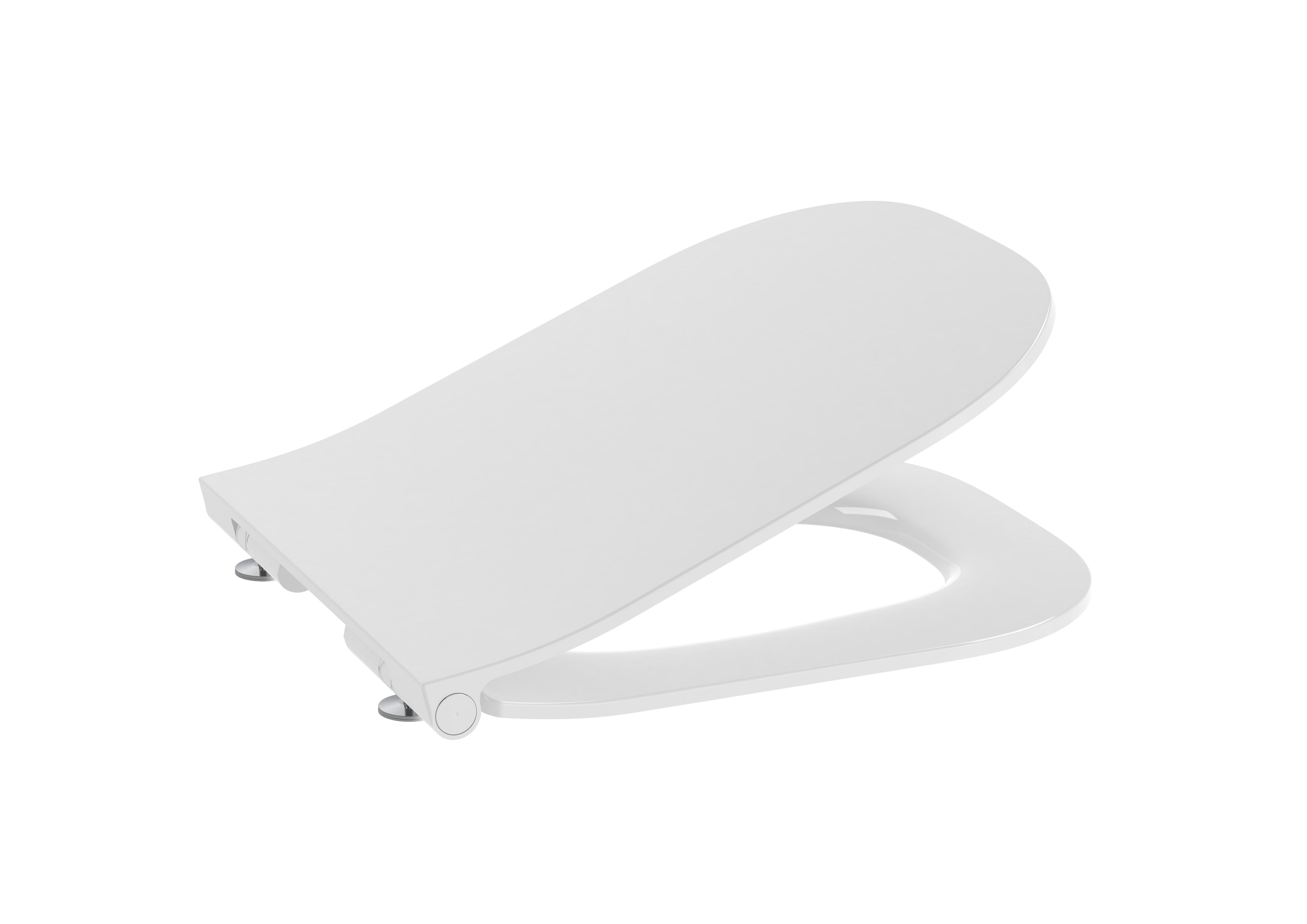 Roca Gap Square tapa de inodoro de cierre suave blanco A801732001