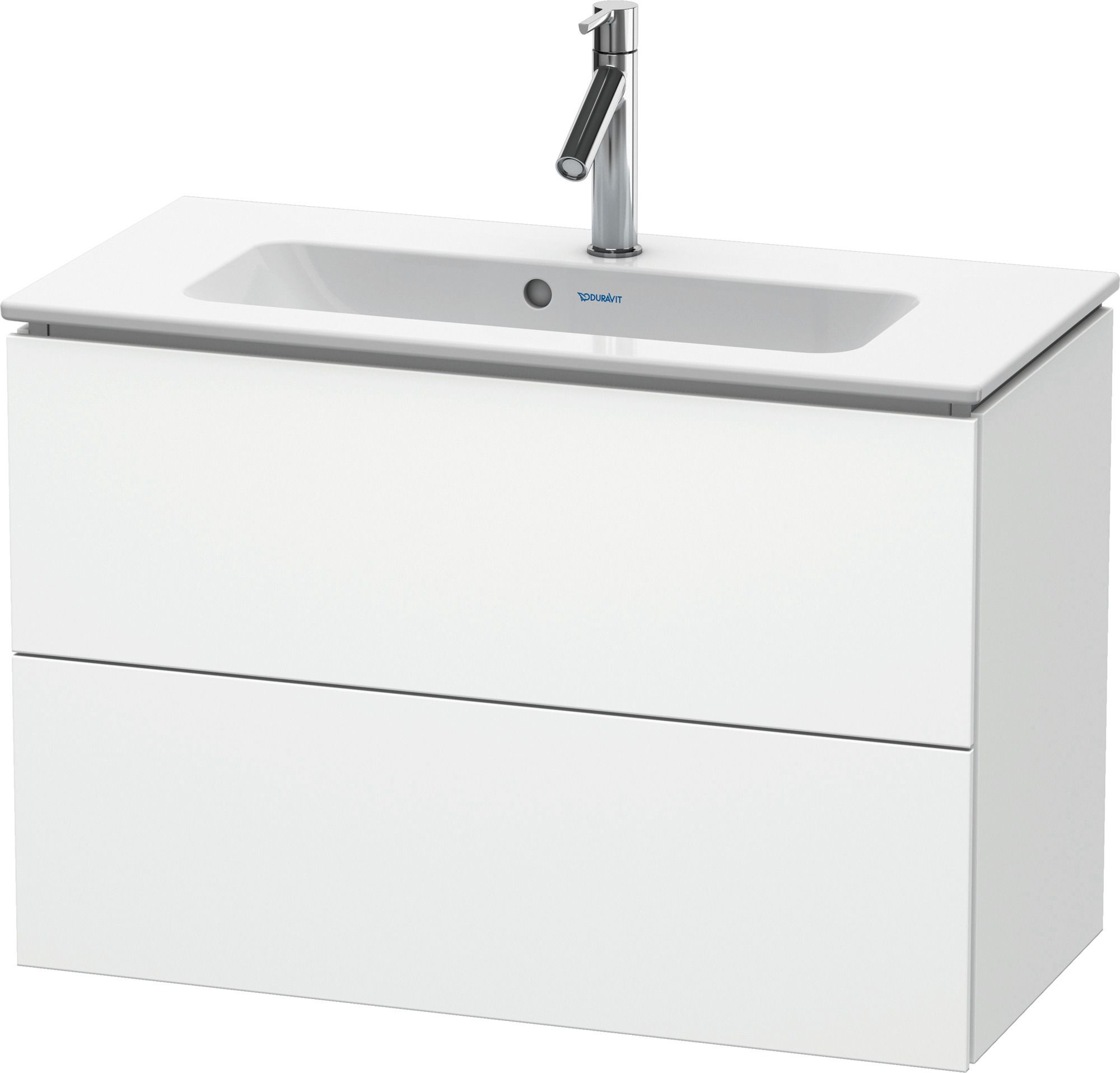 Duravit L-Cube armario 82x39.1x55 cm suspendido, para lavabo blanco LC625701818