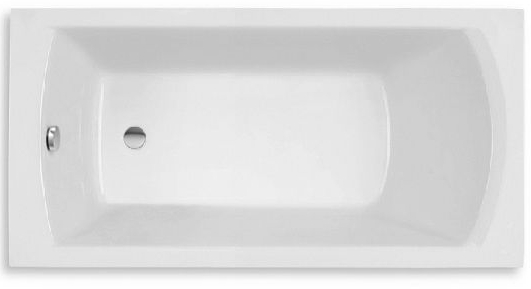 Roca Linea Slim bañera rectangular 170x70 cm blanco A248542000