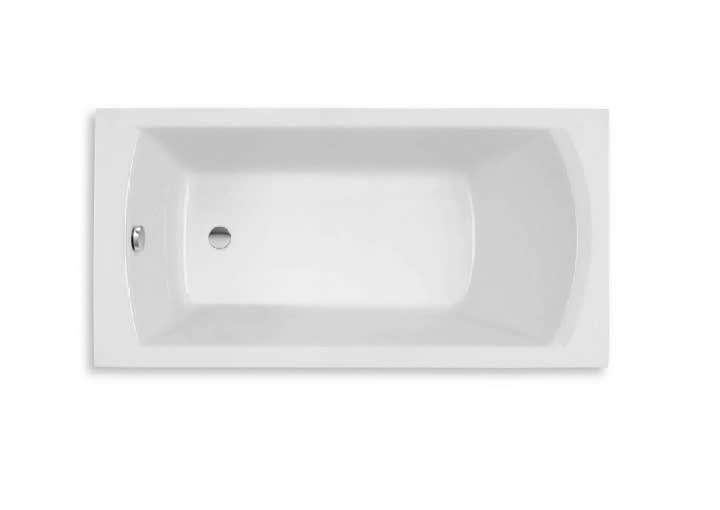 Roca Linea Slim bañera rectangular 180x80 cm blanco A248544000