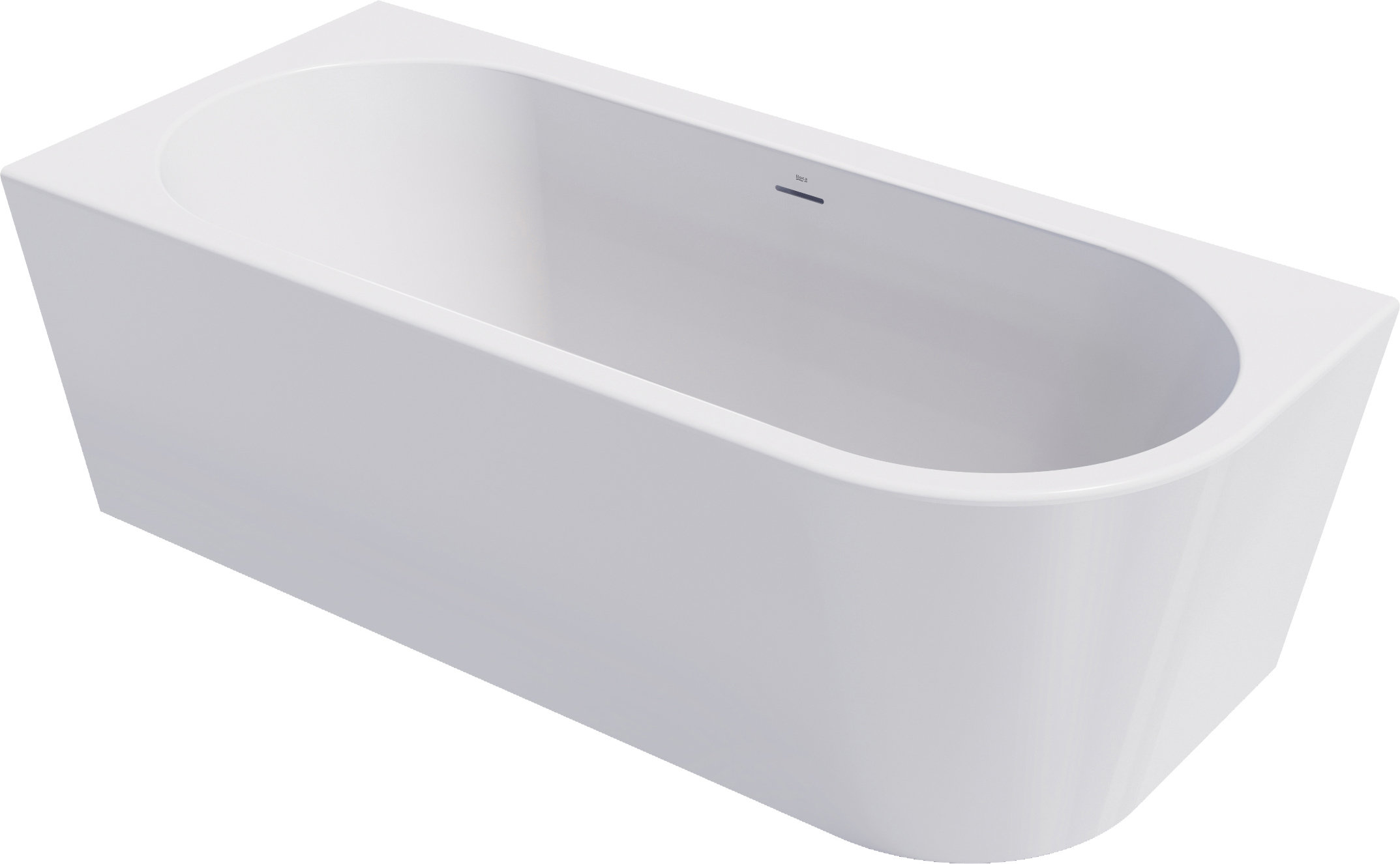Roca Eternity bañera de esquina 165x75 cm rectangular blanco A248593000