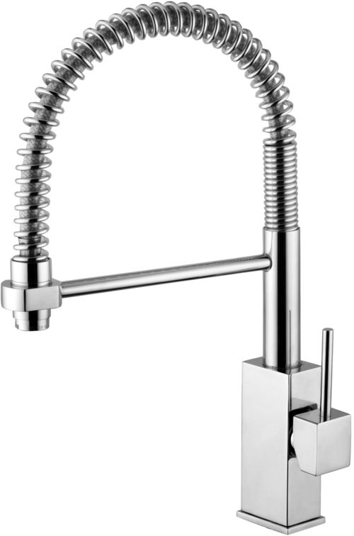 Paffoni Level grifo de cocina de pie cromo LEA176CR