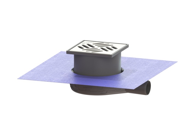 Kessel Ultraflache sumidero puntual cm 44740.20