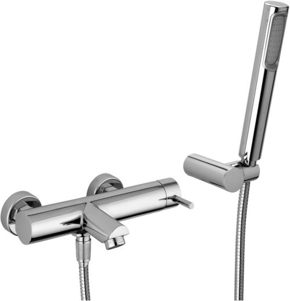 Paffoni Stick grifo de bañera y ducha a pared cromo SK023CR