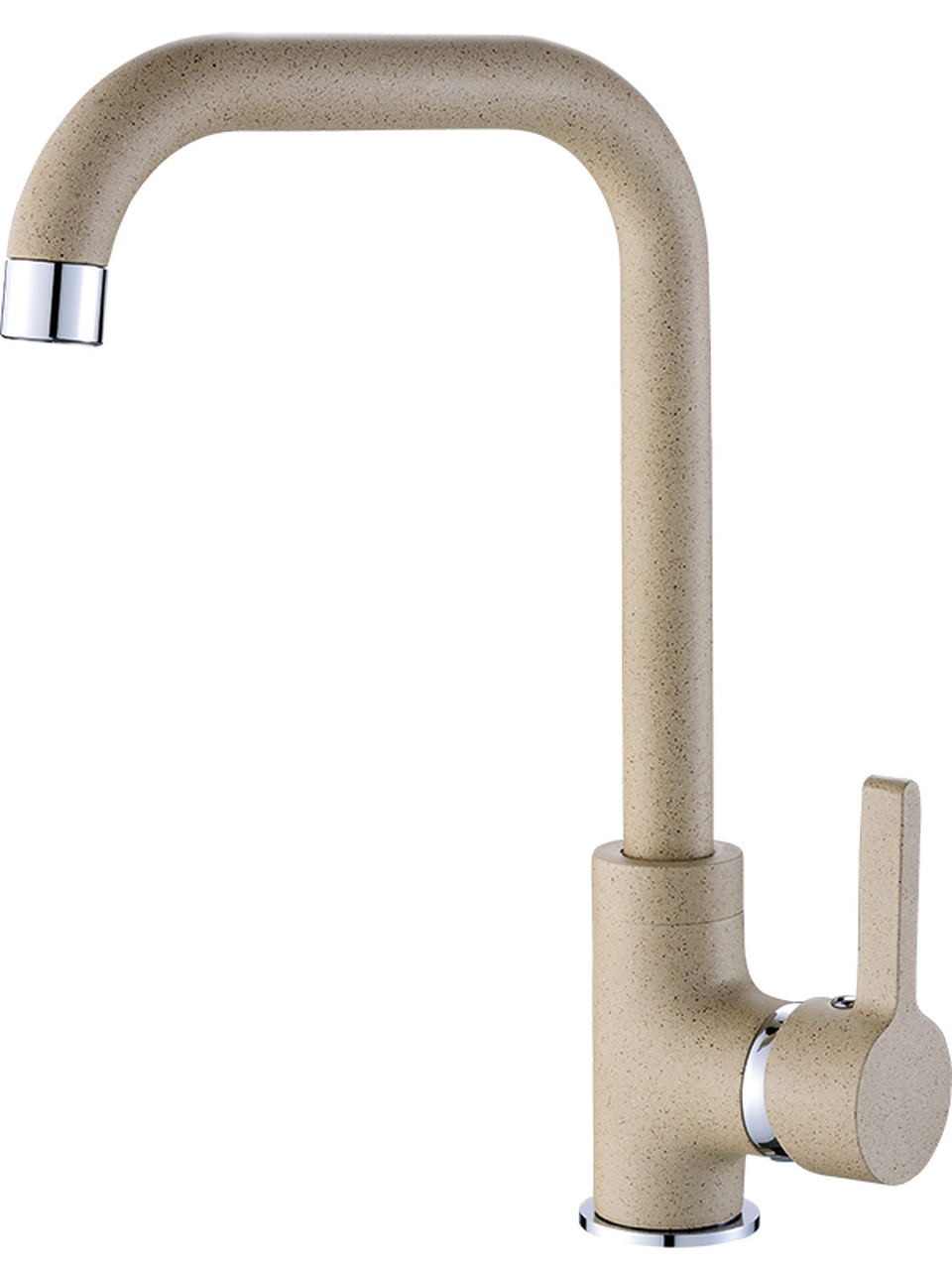 Laveo Lena grifo de cocina de pie beige BKU465D