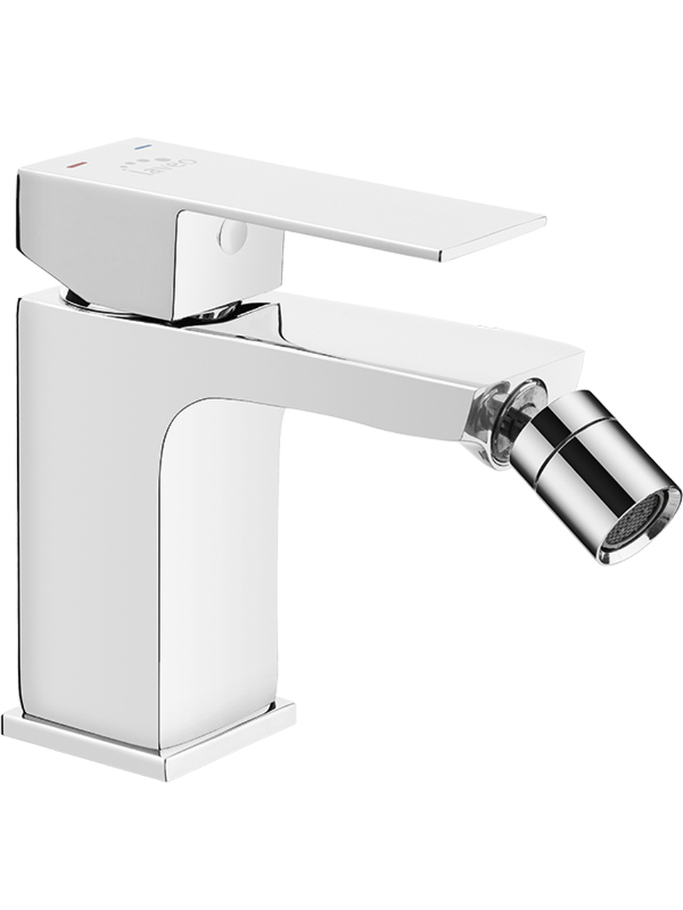 Laveo Kvadrato grifo para bidé de pie cromo BLQ032D