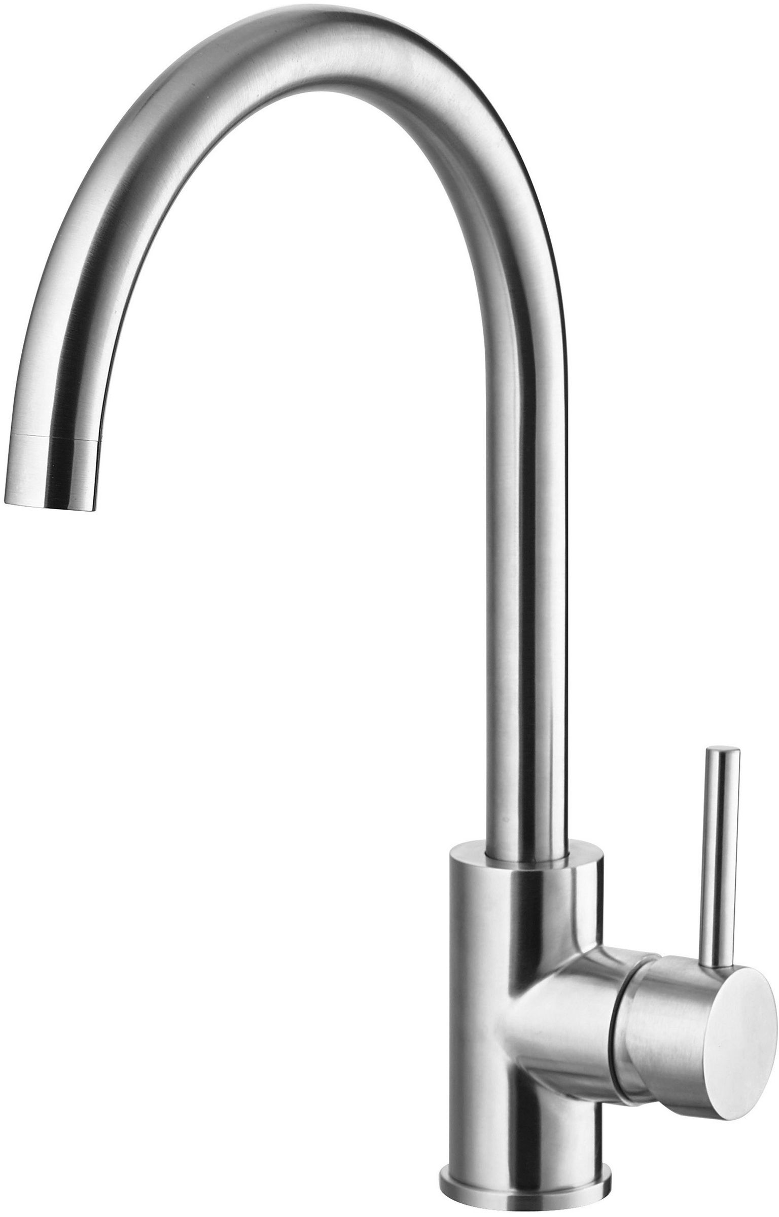 Alveus Tonia grifo de cocina de pie acero inoxidable 1129055