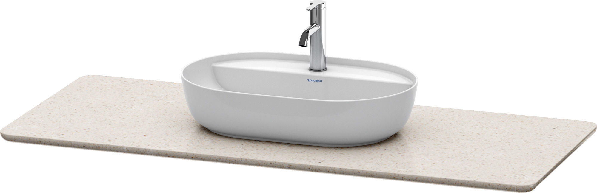 Duravit Luv encimera 138.8x59.5 cm arenoso LU946602525