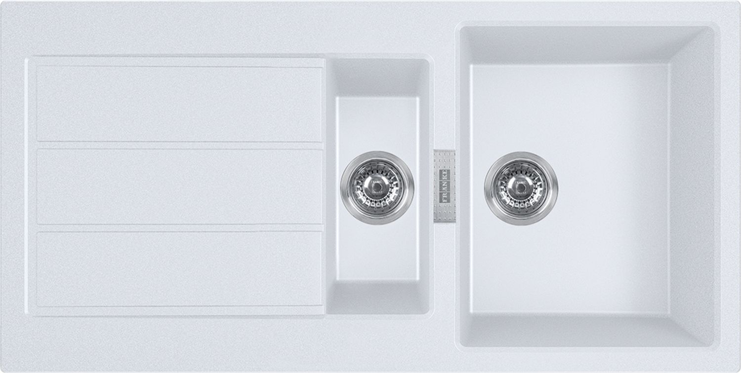 Franke Sirius 2.0 fregadero tectonite 100x50 cm blanco 143.0618.670