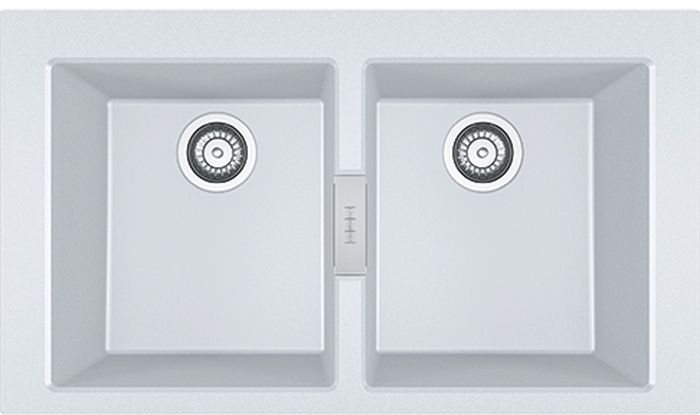 Franke Sirius 2.0 fregadero tectonite 86x50 cm blanco 143.0618.690
