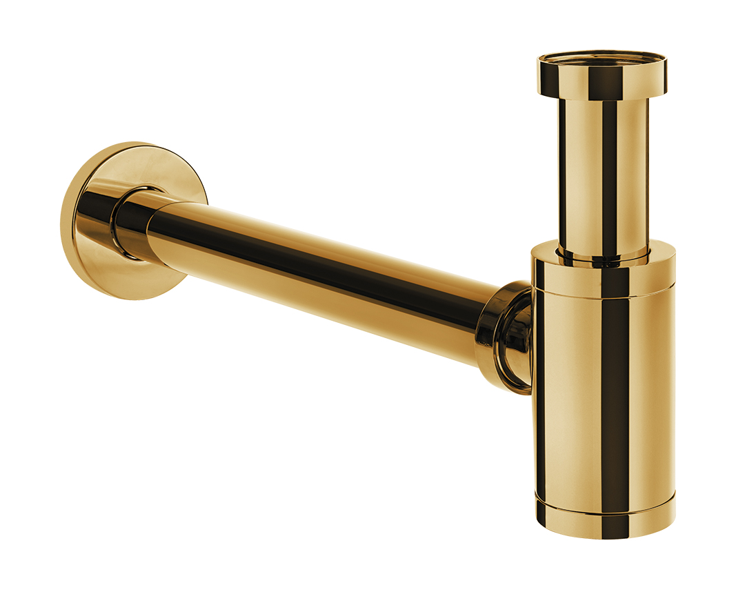 Laveo sifón de lavabo botella oro CKSG61D