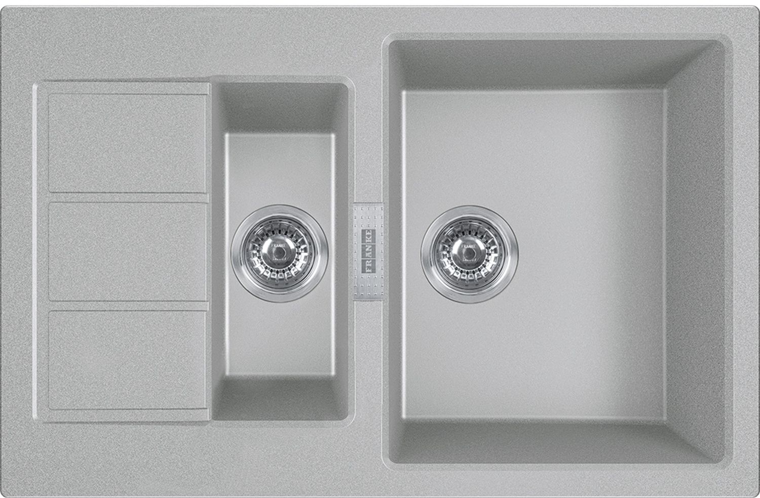 Franke Sirius 2.0 fregadero tectonite 78x50 cm gris/grafito/ónix 143.0618.684