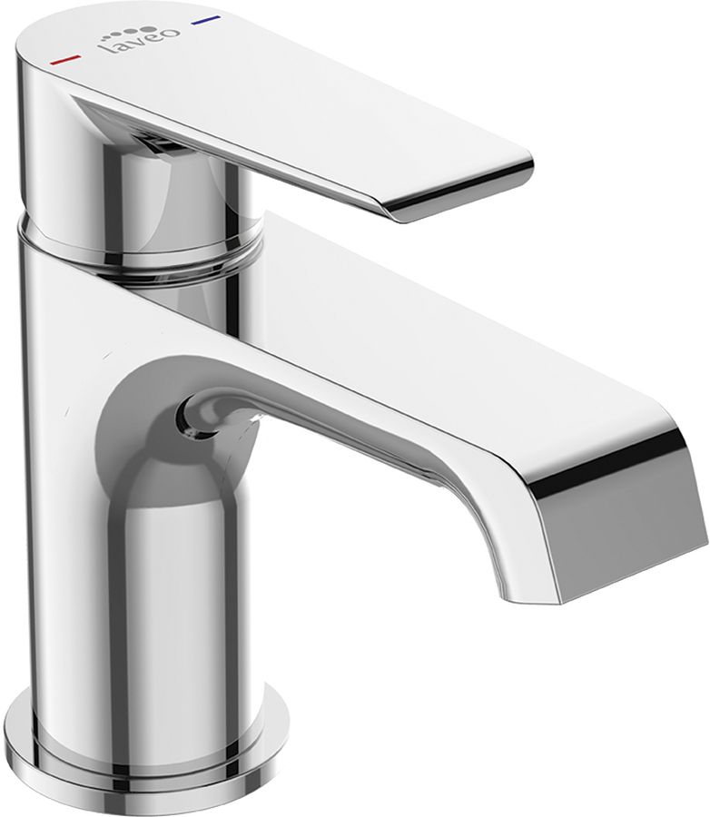 Laveo Largo grifo para lavabo de pie cromo BAH022D