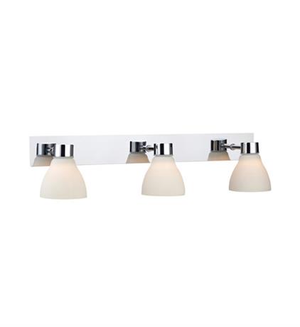 Markslöjd Cassis lámpara de pared 3x18 W blanco-cromo 106370