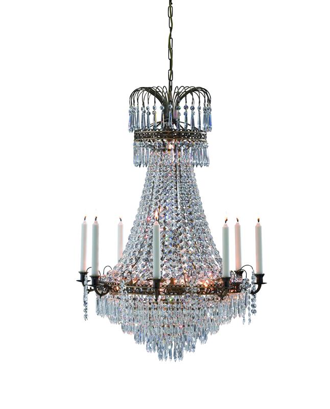 Markslöjd Läckö lámpara colgante x40 W latón-brillante 100659