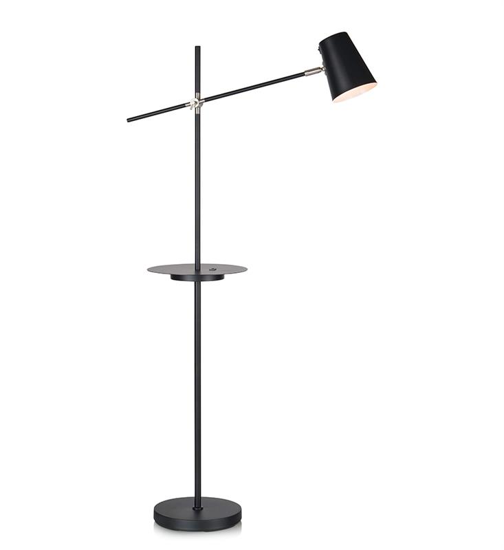 Markslöjd Linear lámpara de pie 1x40 W negro 107307
