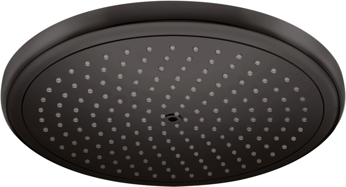 Hansgrohe Croma ducha con efecto lluvia 28x28 cm circular negro 26220670