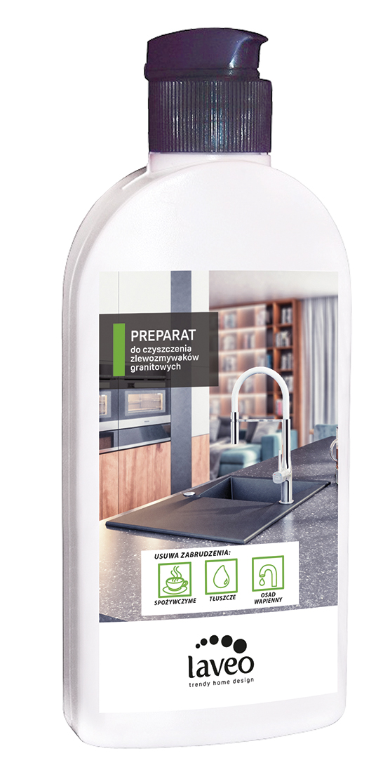 Laveo producto limpiador para fregaderos de granito 250 ml OKT020T