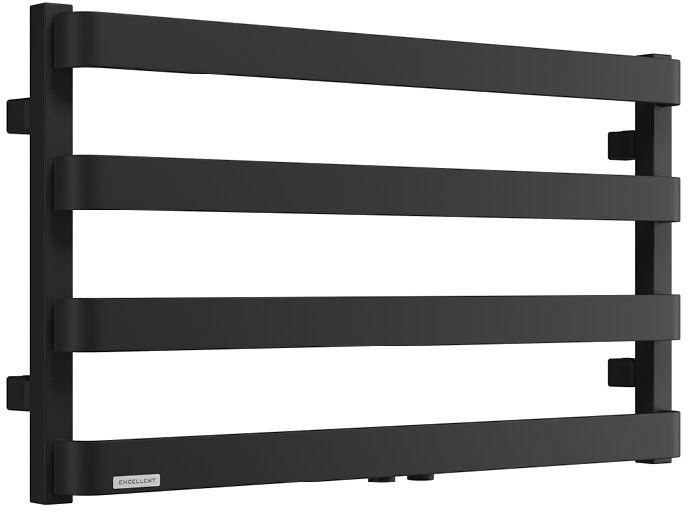 Excellent Meteor radiador para bañera decorativo 46x80 cm negro GREX.MEW46.BL