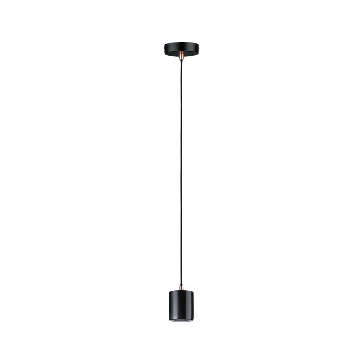 Paulmann Neordic lámpara colgante 1x20 W negro-cobre 79751