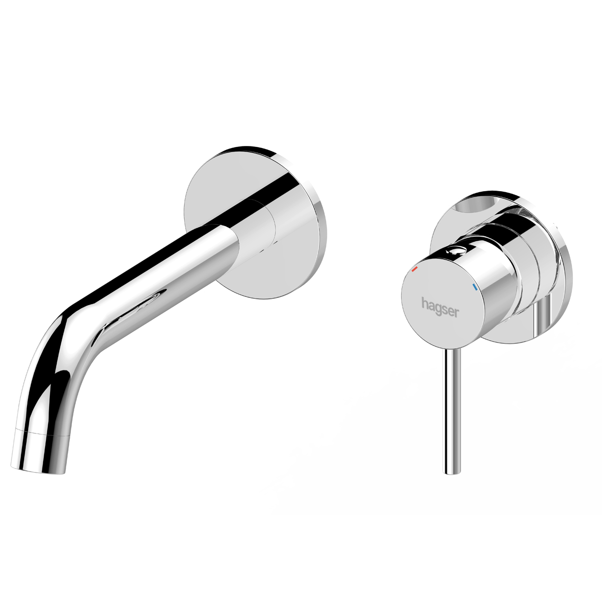 Hagser Lisa grifo para lavabo empotrado cromo HGR30000032