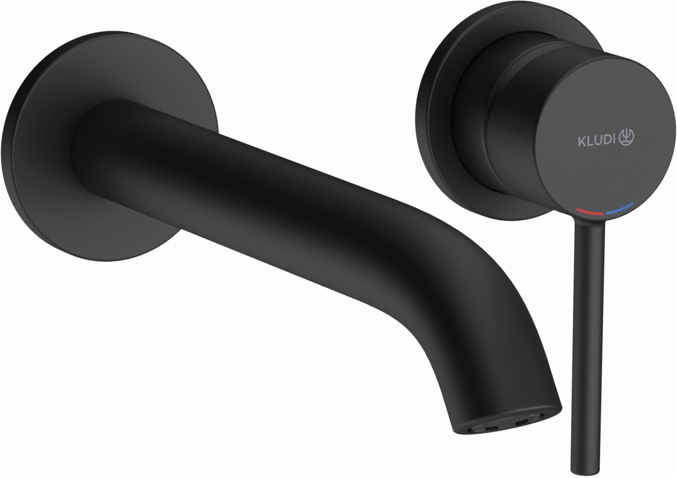 Kludi Bozz grifo para lavabo empotrado negro 382453976