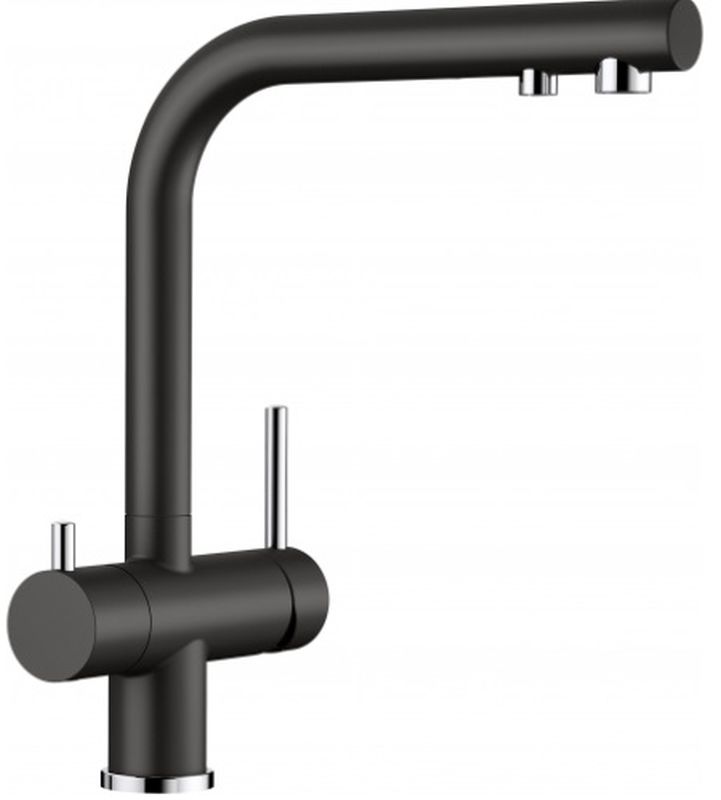 Blanco Fontas II grifo de cocina de pie negro 526157