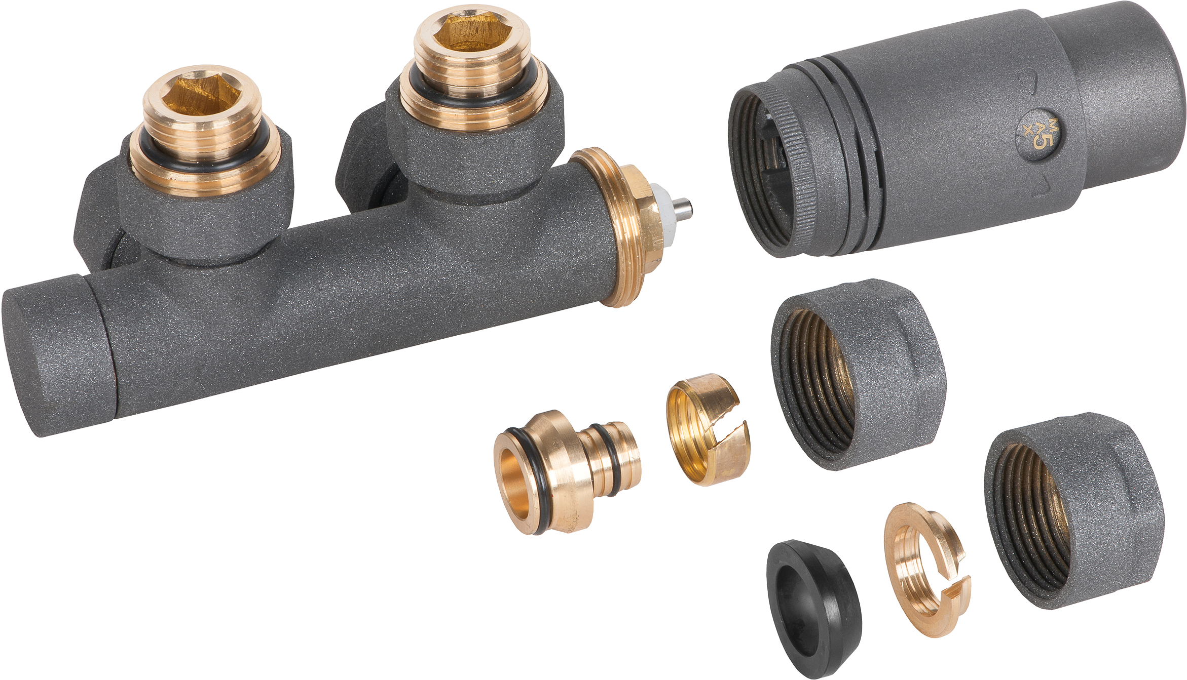 Invena PROV kit termostato grafito CZ-90-015