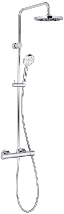 Kludi Dual Shower System conjunto de ducha a pared con termostato cromo 6809405-00