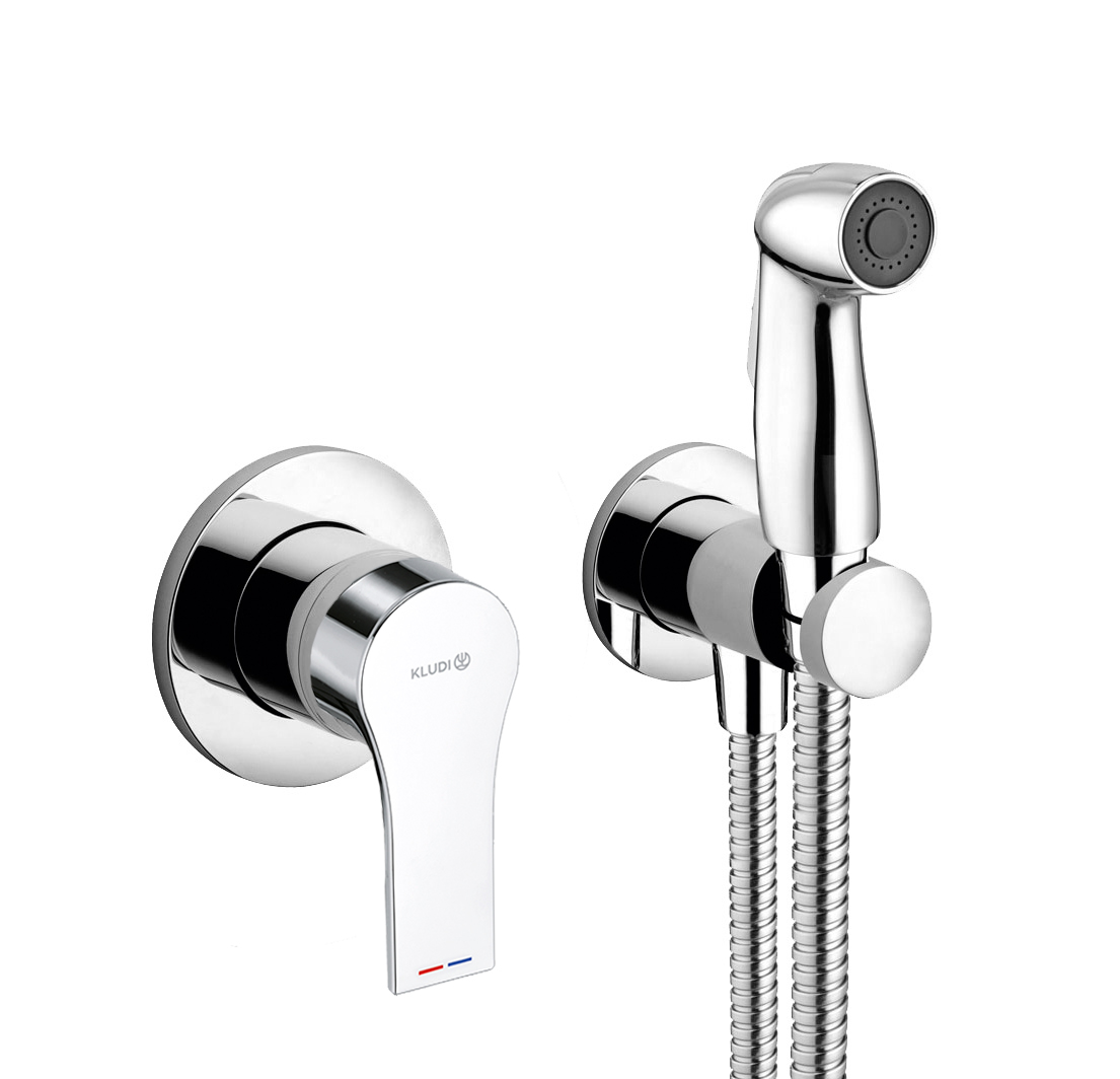 Kludi Zenta SL grifo para bidé empotrado cromo 489990565