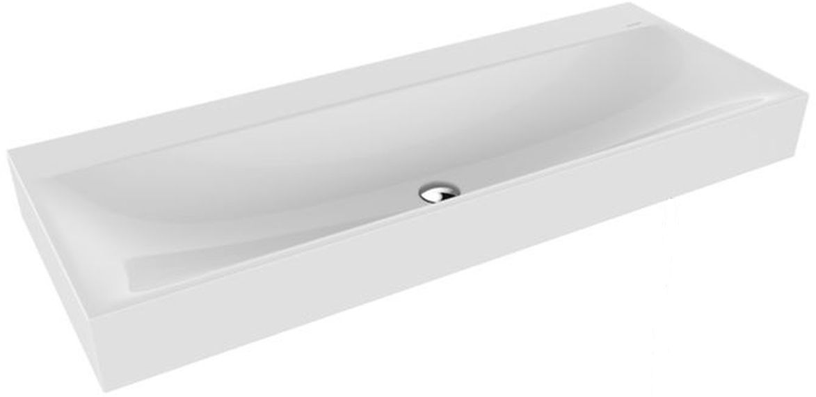 Kaldewei Silenio lavabo 120x46 cm rectangular clásico blanco 904506313001