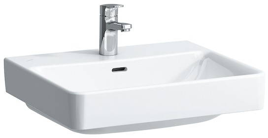 Laufen Pro S umywalka 55x46,5 cm ścienna Laufen Clean Coat biała H8169624001041