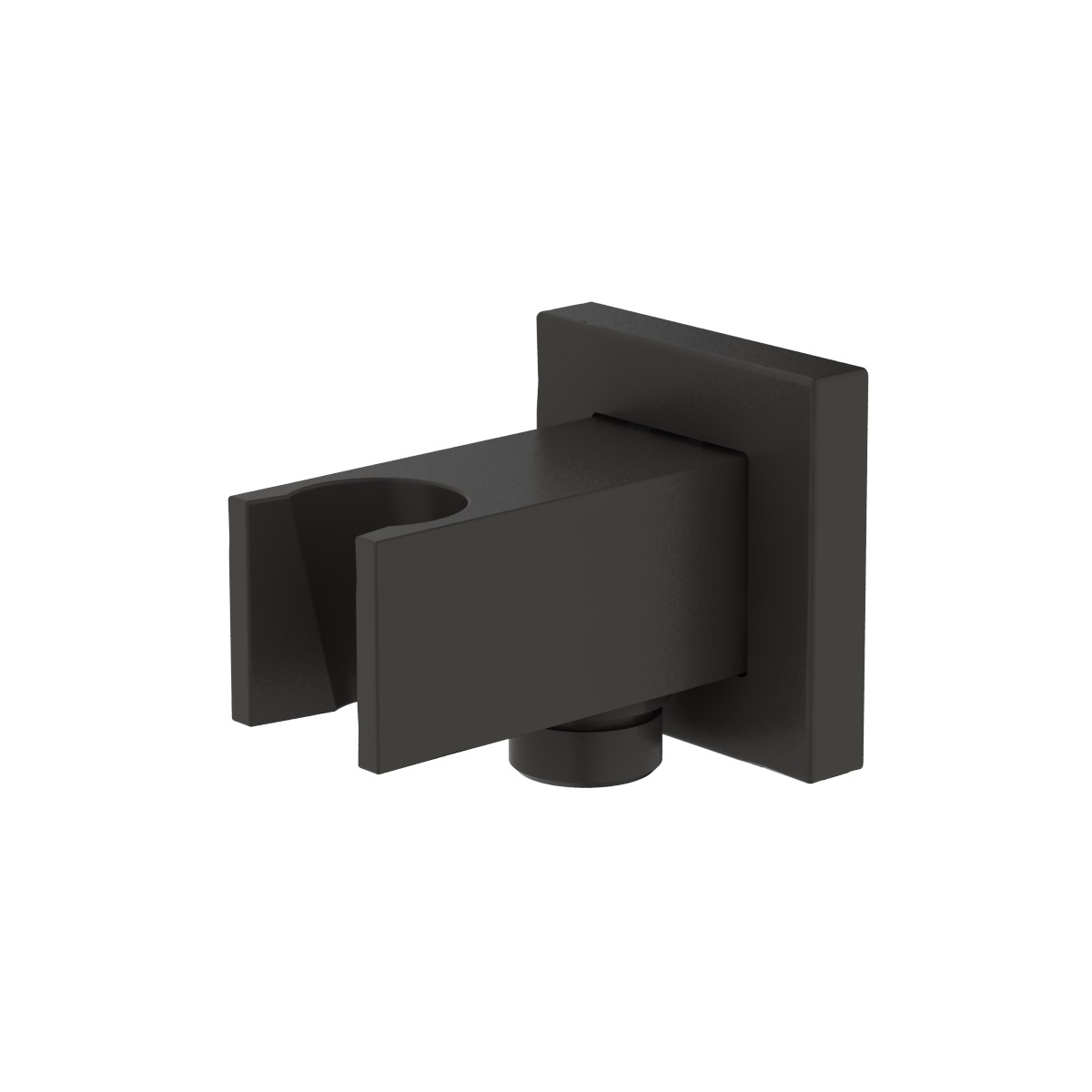 Oltens Hvita codo de conexión a pared negro mate 39303300