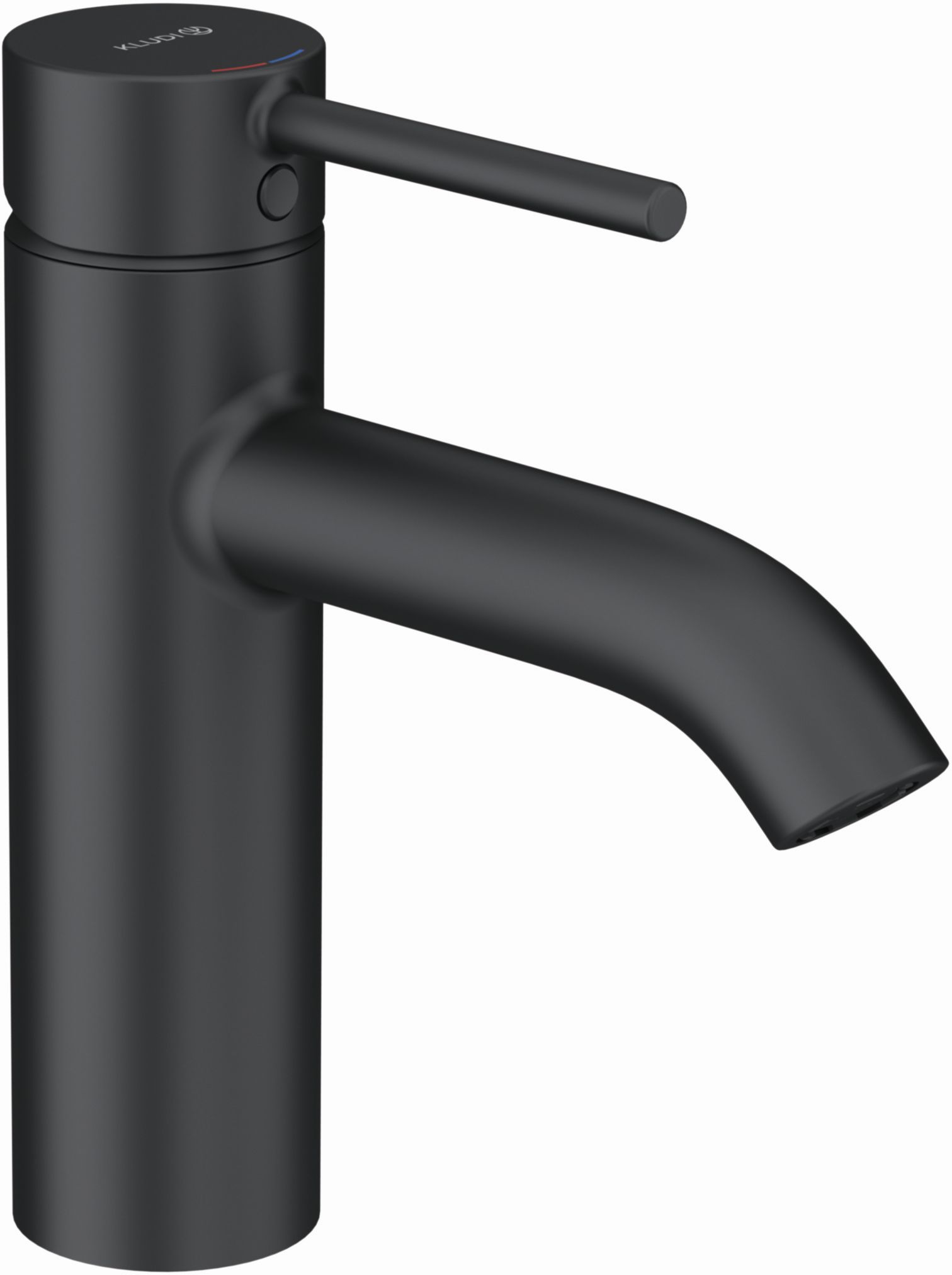 Kludi Bozz grifo para lavabo de pie negro 382883976