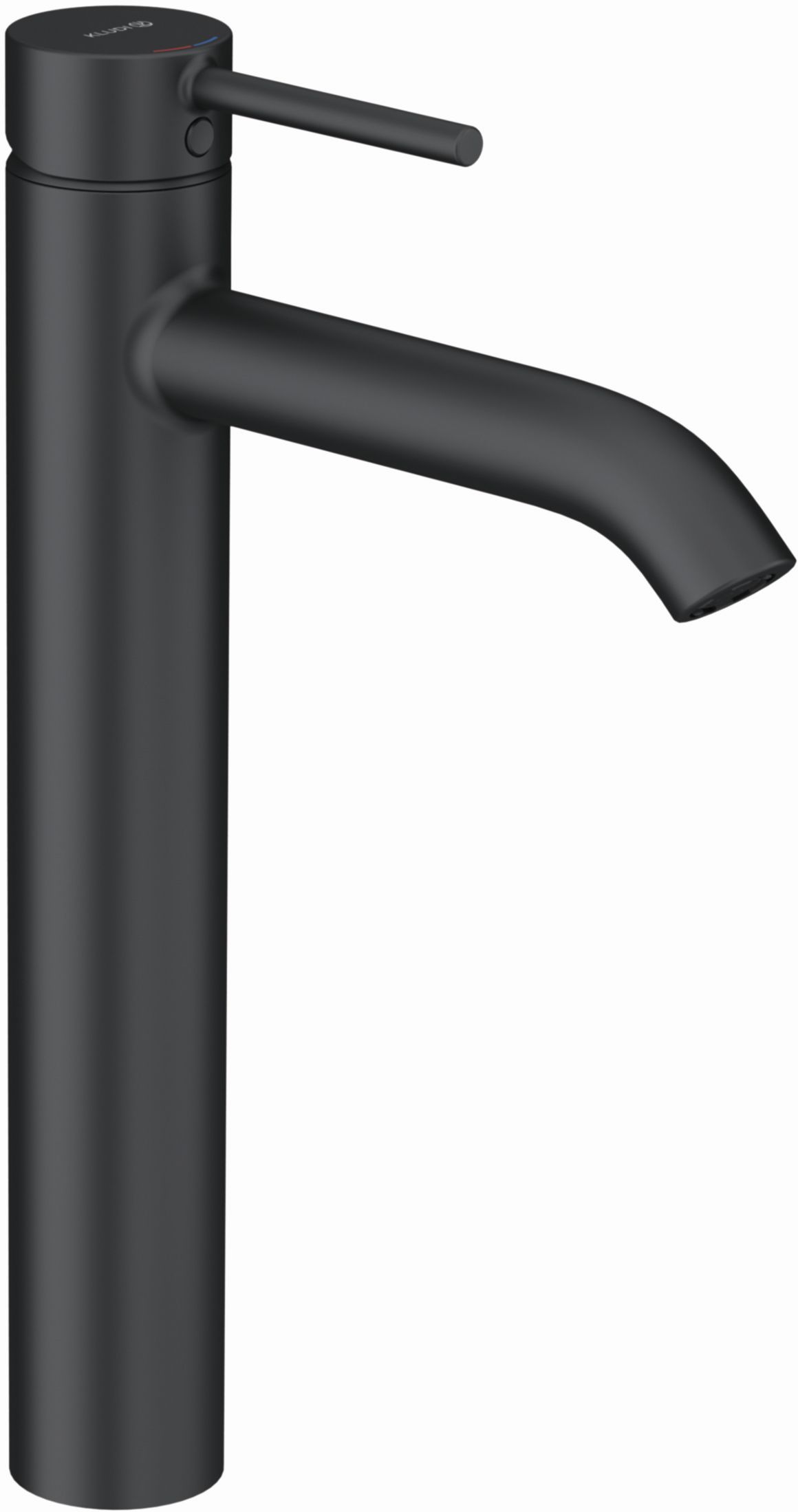 Kludi Bozz grifo para lavabo de pie negro 382863976