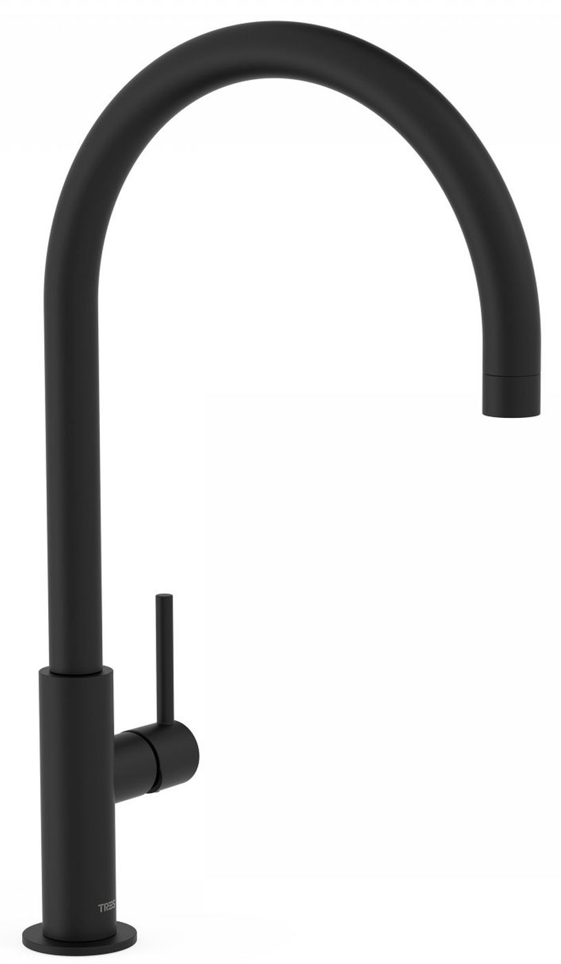 Tres Max-Tres grifo de cocina de pie negro 062.542.01.NM