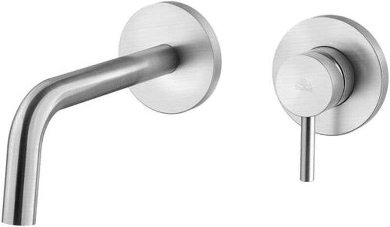 Paffoni Light grifo para lavabo empotrado acero LIG007ST70