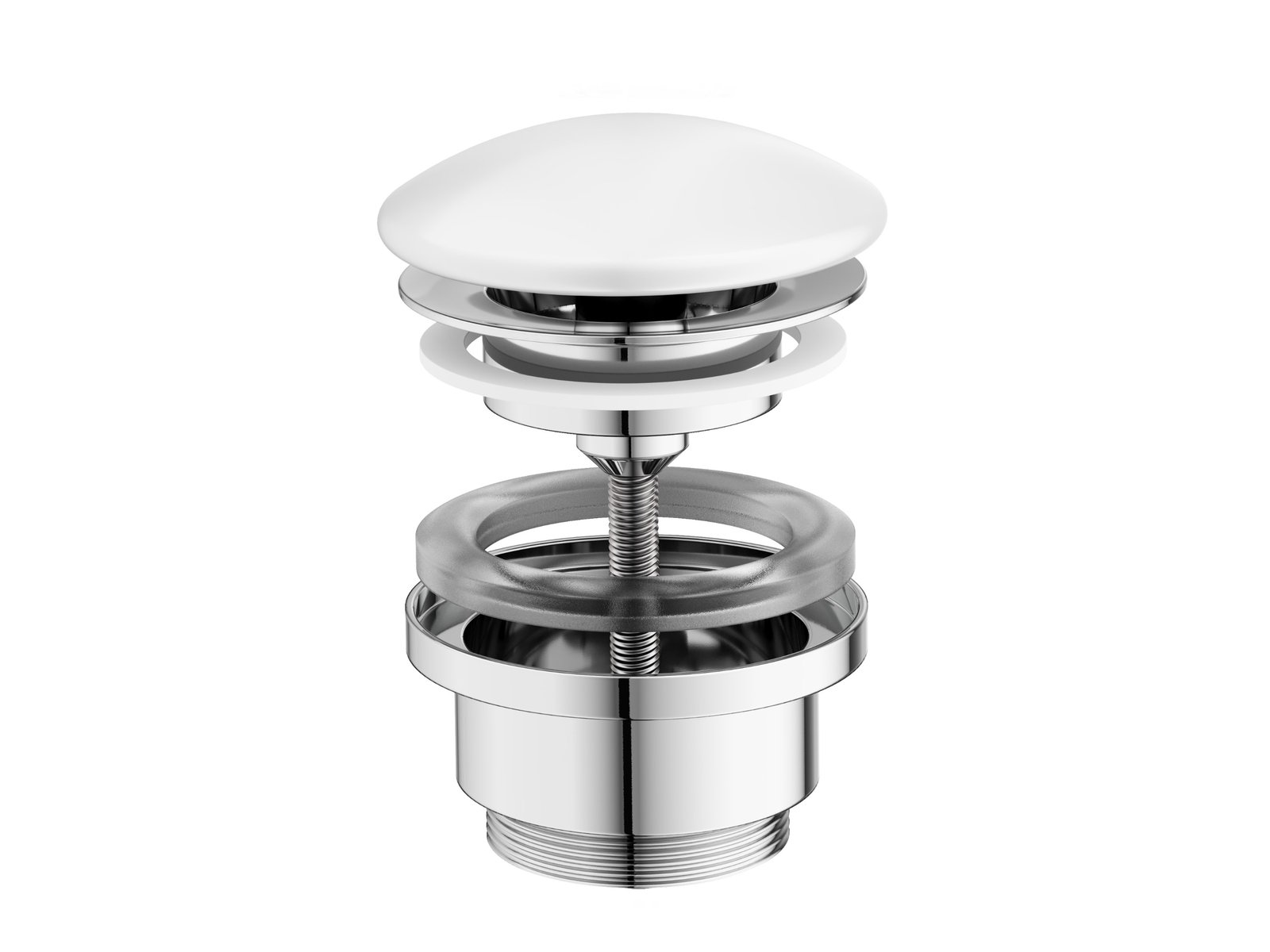 Ravak tapón para lavabo blanco X01695