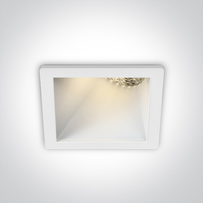 One Light Bevera lámpara empotrada 1x10 W blanco 50105MA/W/W