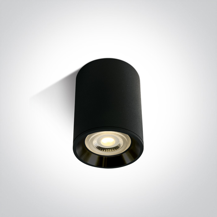 One Light Lawrio lámpara de techo 1x10 W negro 12105AL/B/B
