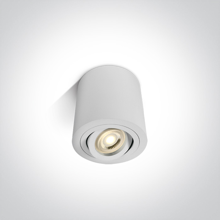 One Light Krokos lámpara de techo 1x10 W blanco 12105AB/W