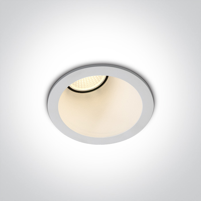 One Light Ewretu lámpara empotrada 1x8 W blanco 10108A/W/W
