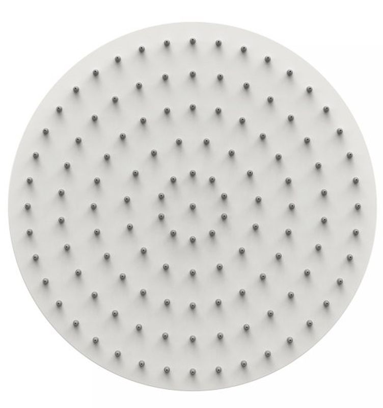 Tres Max-Tres ducha con efecto lluvia 30x30 cm circular blanco 1.34.137.30.BM