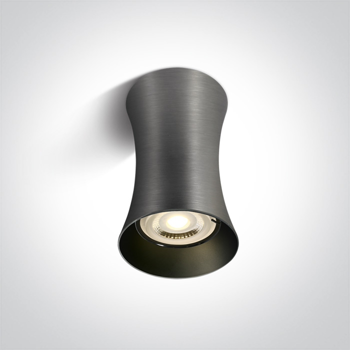 One Light Mawromati lámpara de techo 1x10 W gris 12105F/MG