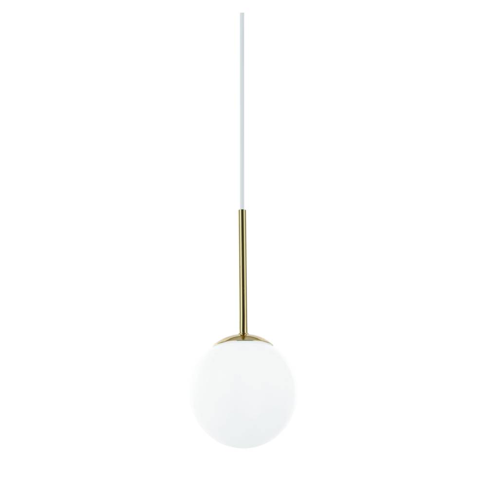 Open Design Bao lámpara colgante 1x8 W blanco-oro OR80087