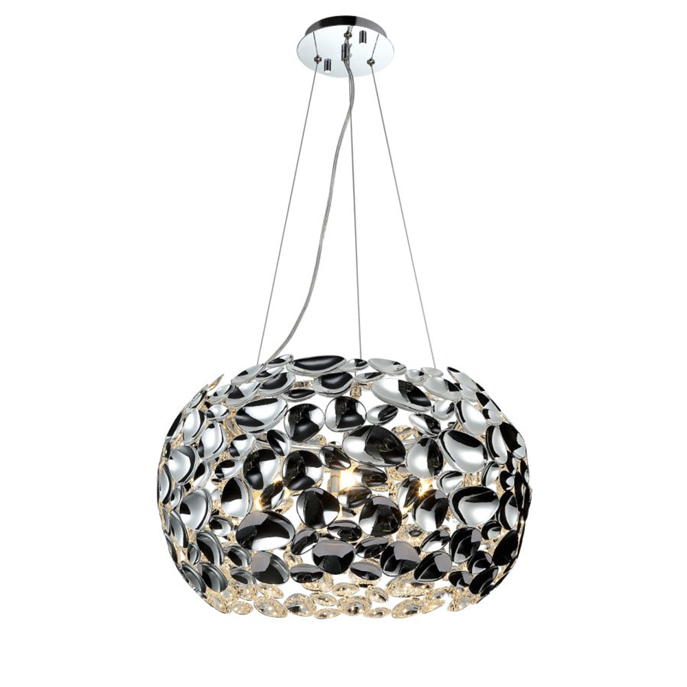 Open Design Carera lámpara colgante 6x7 W cromo OR80162