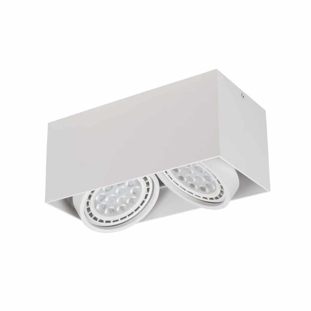 Open Design Cardi II lámpara de techo 2x8 W blanco OR81978