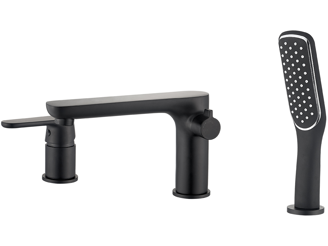 Kuchinox Dima grifo de bañera y ducha en bañera negro BQD713D
