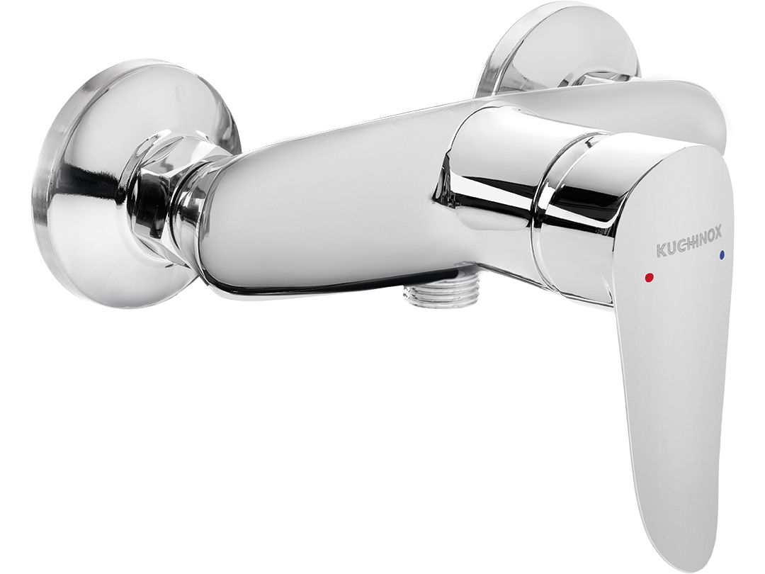 Kuchinox Cento grifo para ducha a pared cromo BKC040D