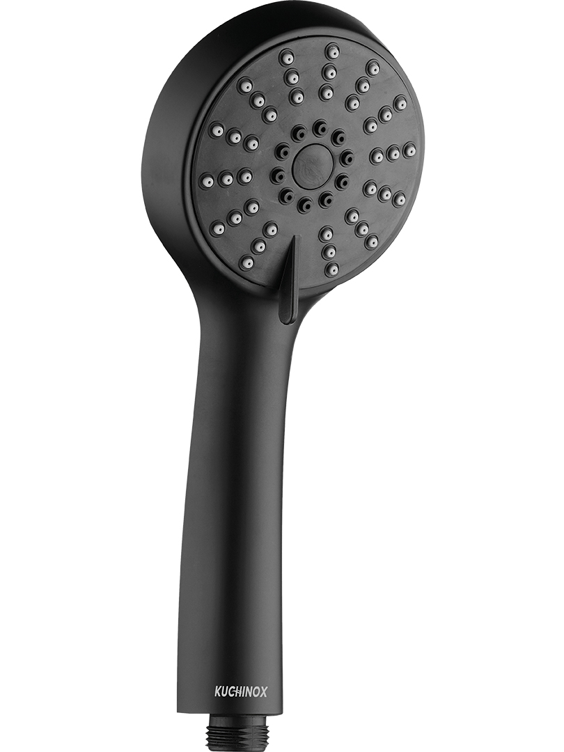 Kuchinox Cento alcachofa de ducha negro NKC7SAD